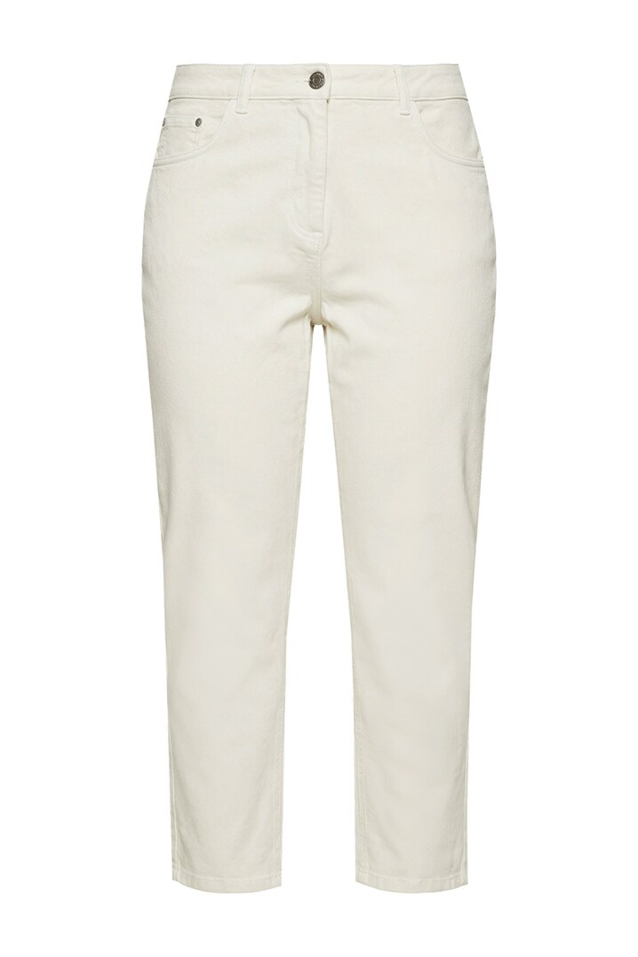 Ulla Popken Jeans in 32-34/Regular in White, Item view