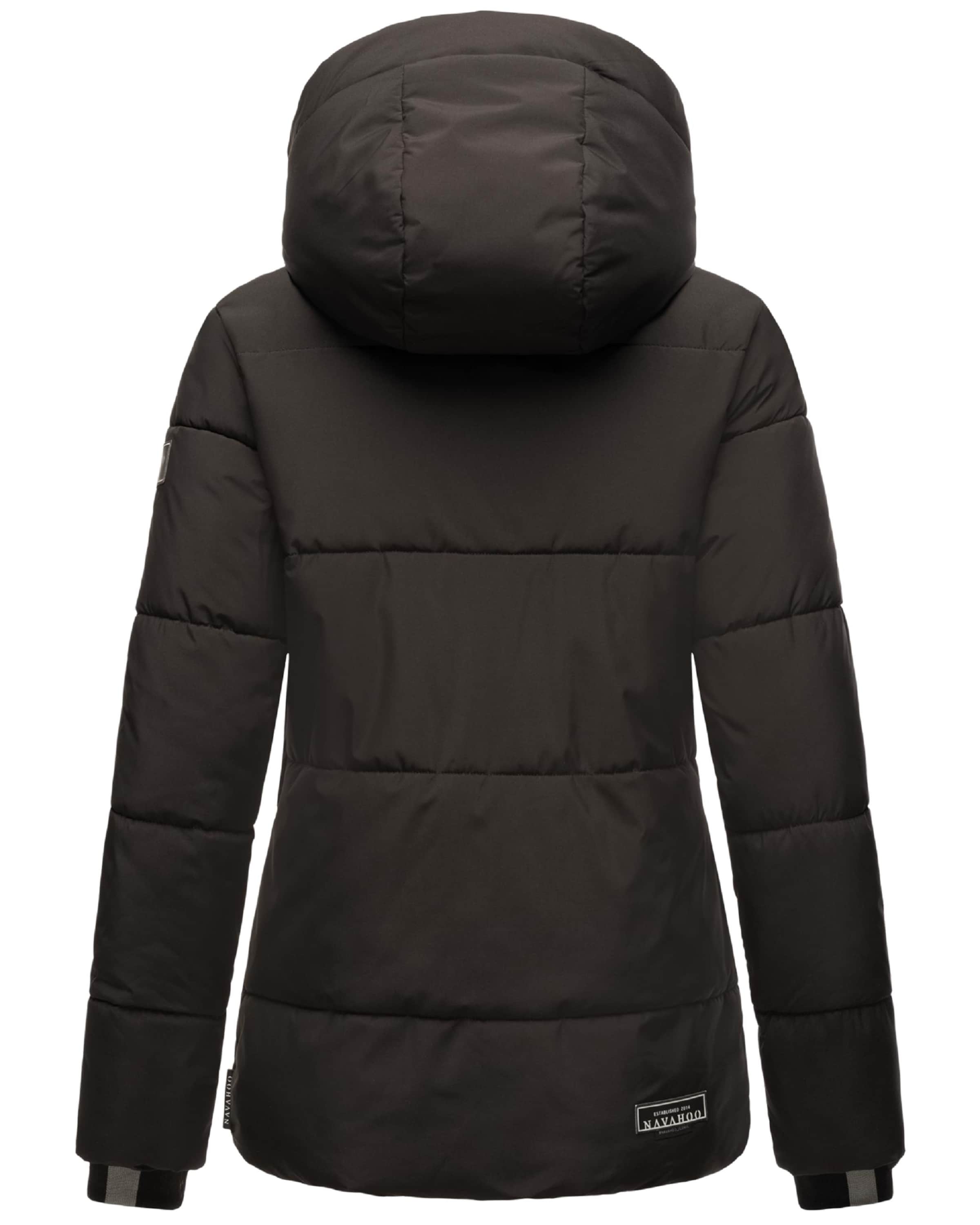 NAVAHOO Winterjacke 'Sag ja XIV' in Schwarz