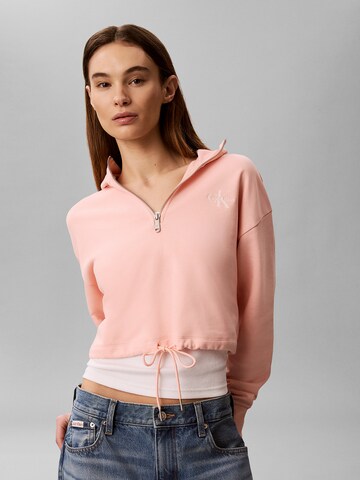Sweat-shirt Calvin Klein Jeans en orange