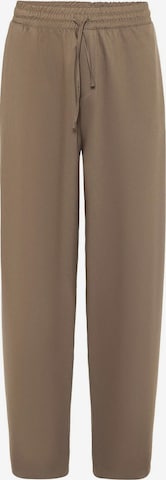 DandaloBaggy Hlače - smeđa boja: prednji dio