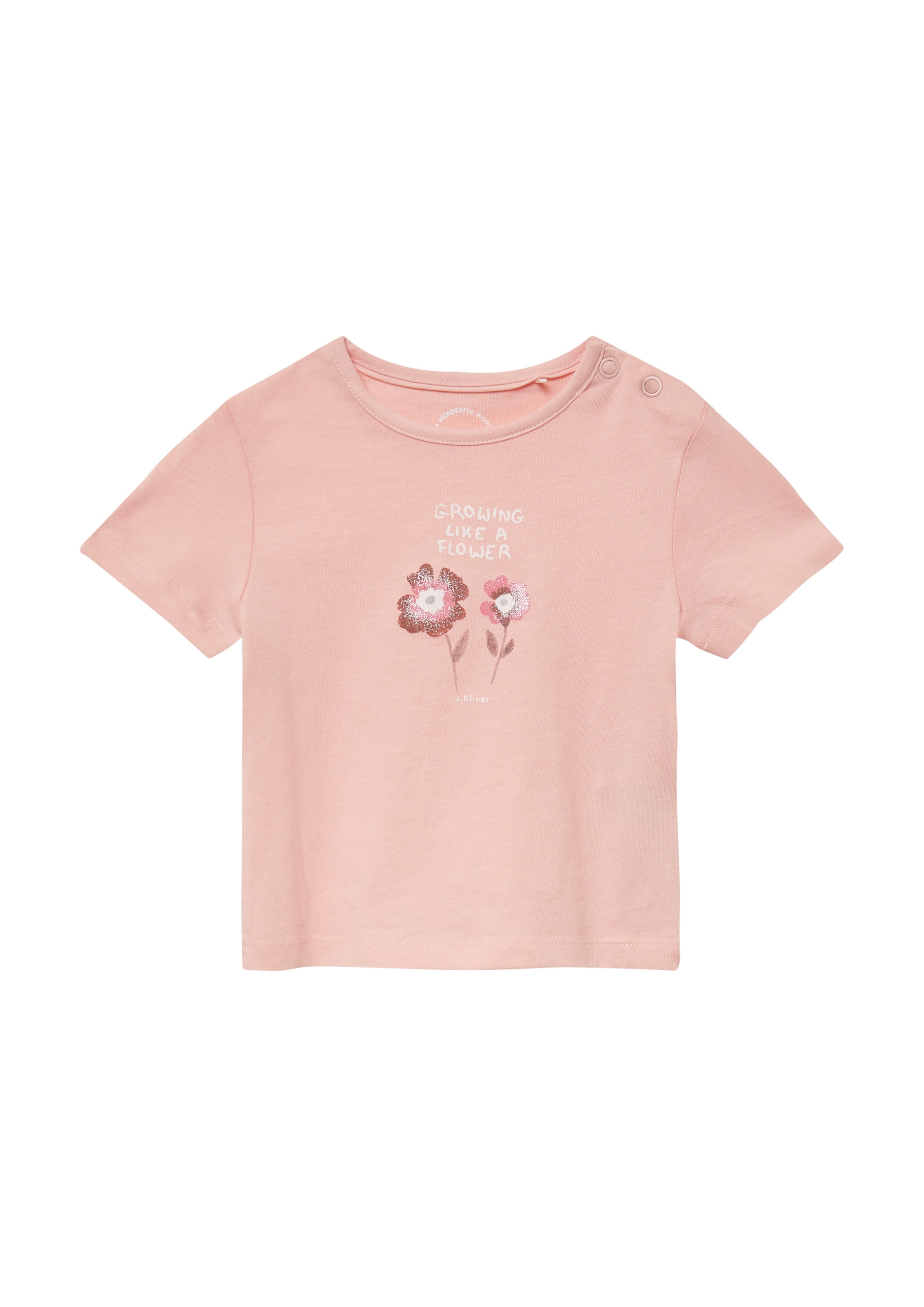 s.Oliver Shirt in Roze: voorkant