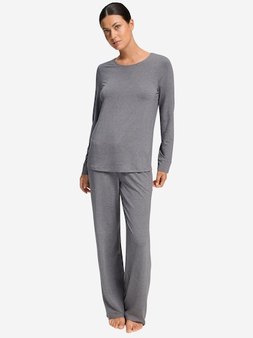 Hanro - Camiseta para dormir ' Natural Elegance ' en gris