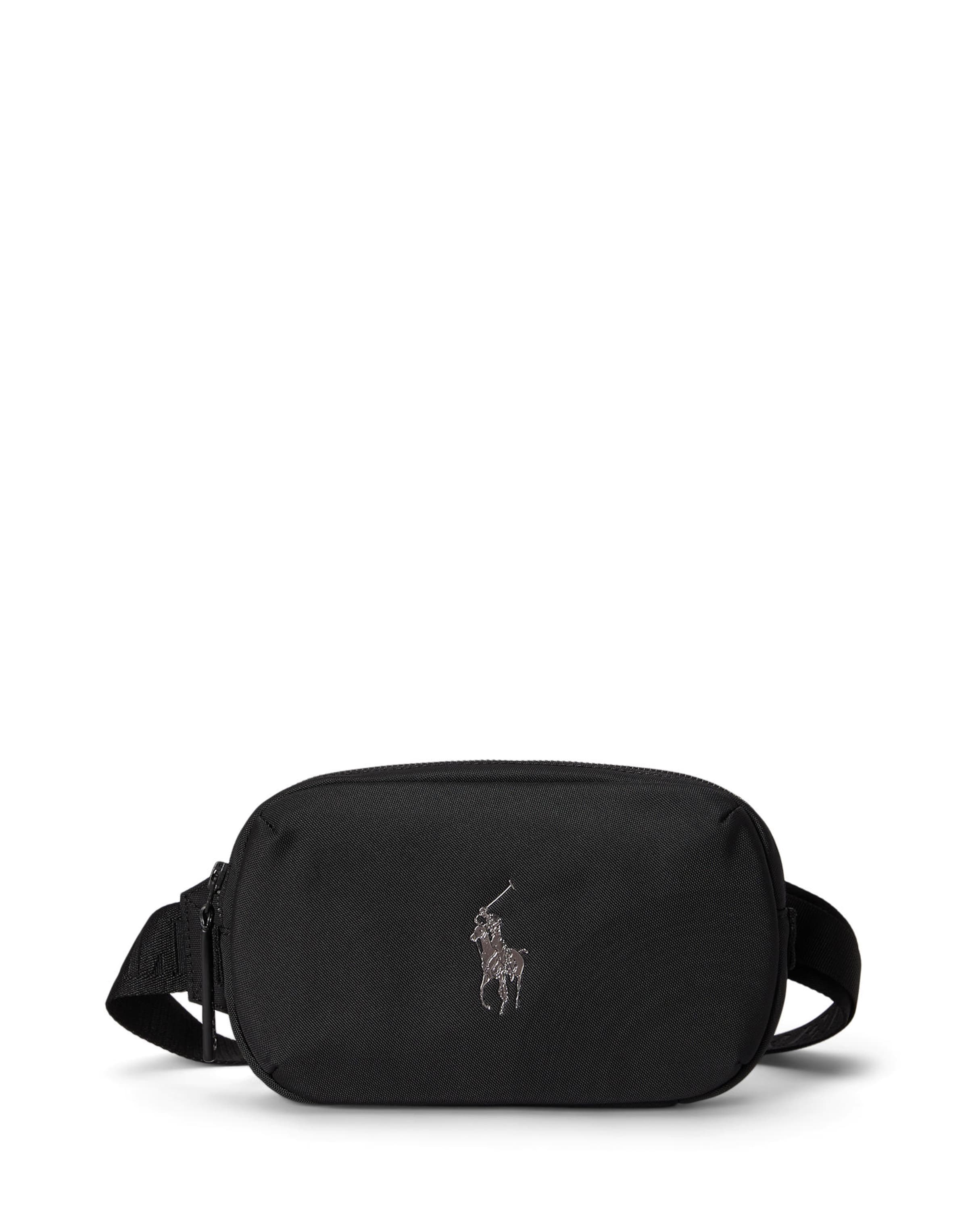 Marsupio di Polo Ralph Lauren in nero: frontale