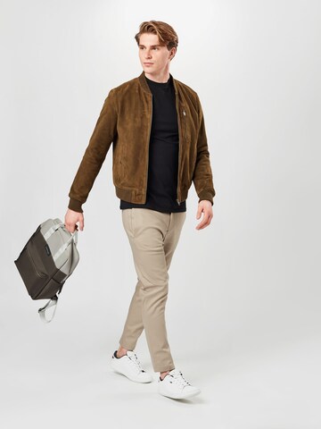 DRYKORN Slim fit Pants 'Jeger' in Brown