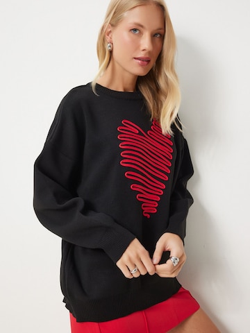 Happiness İstanbul - Jersey talla grande en negro