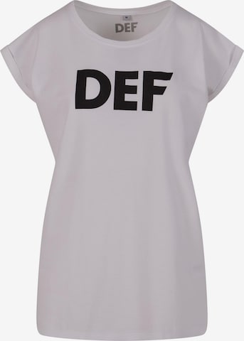 DEF Shirt 'Sizza' in White: front
