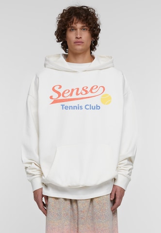 9N1M SENSE Tréning póló 'Tennis Club' - fehér: elől