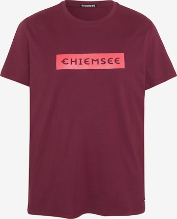 CHIEMSEE T-Shirt in Rot: predná strana