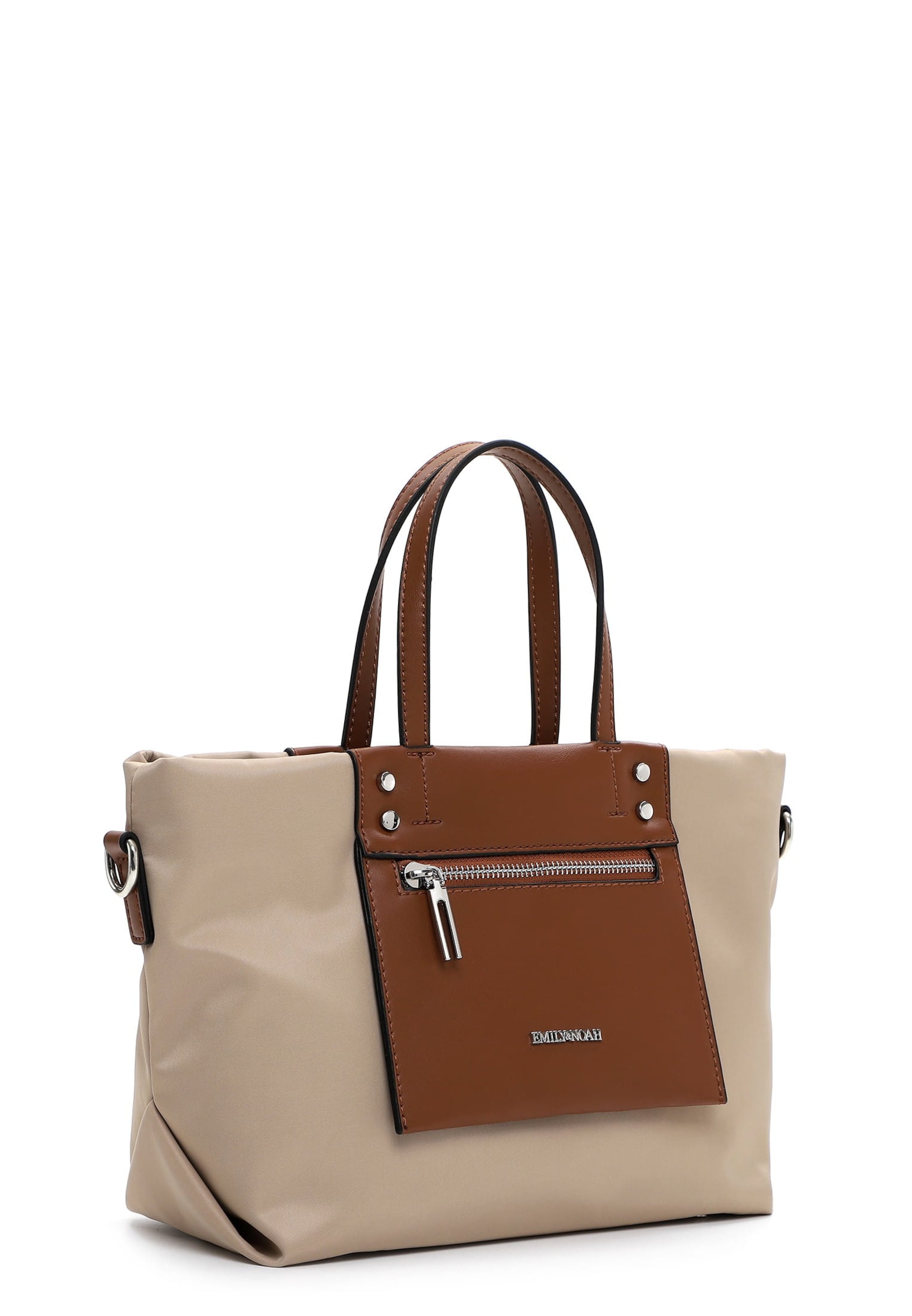 Emily & Noah Nákupní taška 'Elaura' – hnědá