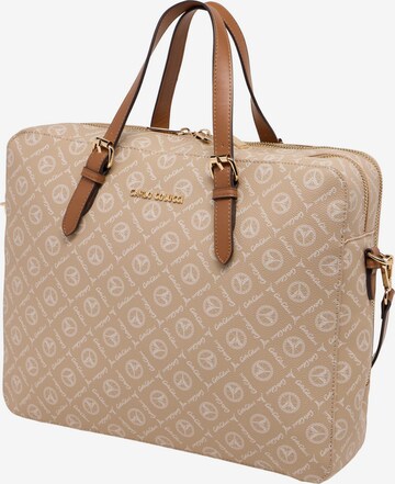 Sac d’ordinateur portable ' Desiderati ' Carlo Colucci en beige