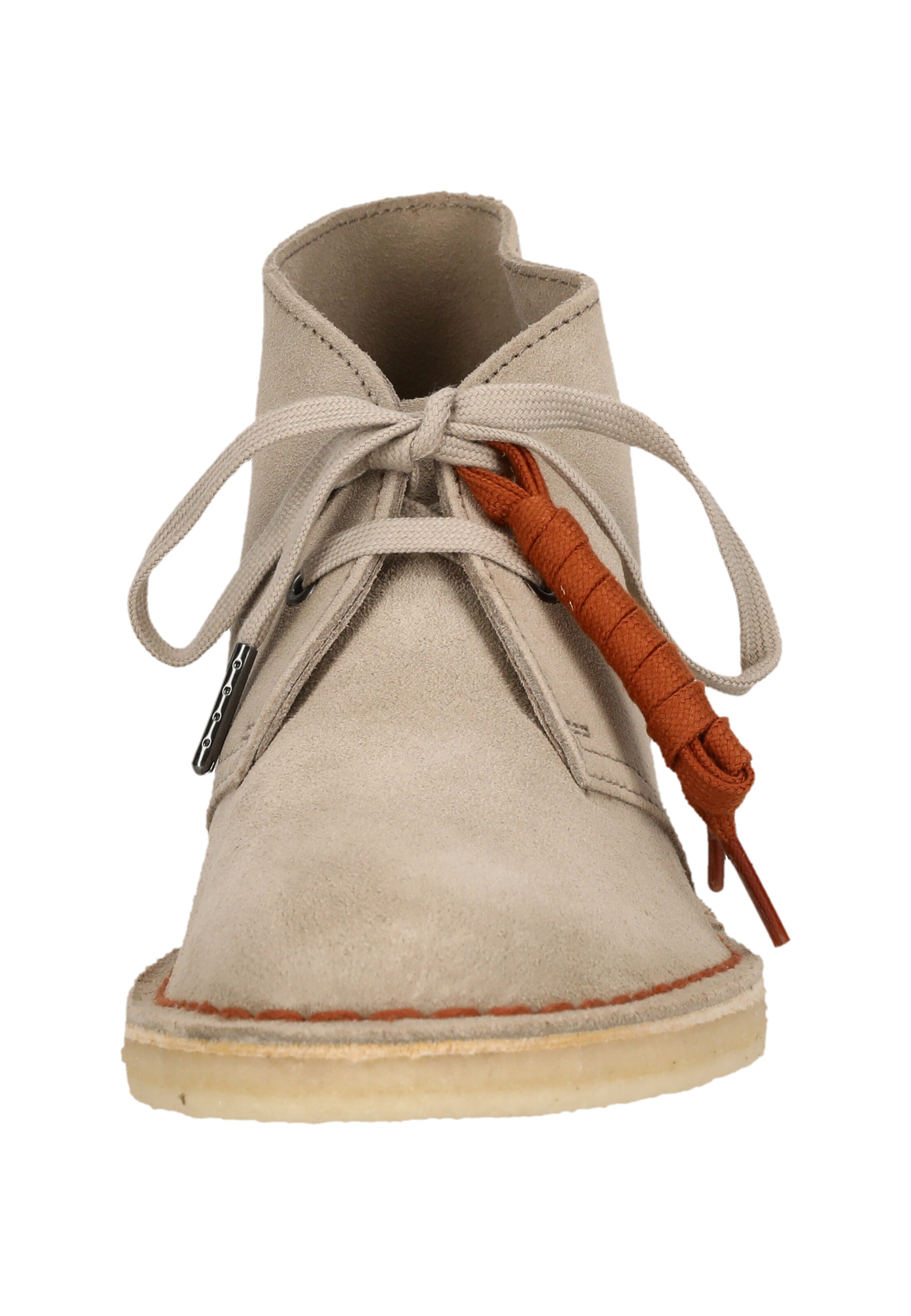 CLARKS Lace-Up Shoes 'Desert Boot' in Beige