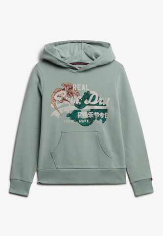 Superdry Sweatshirt in Groen