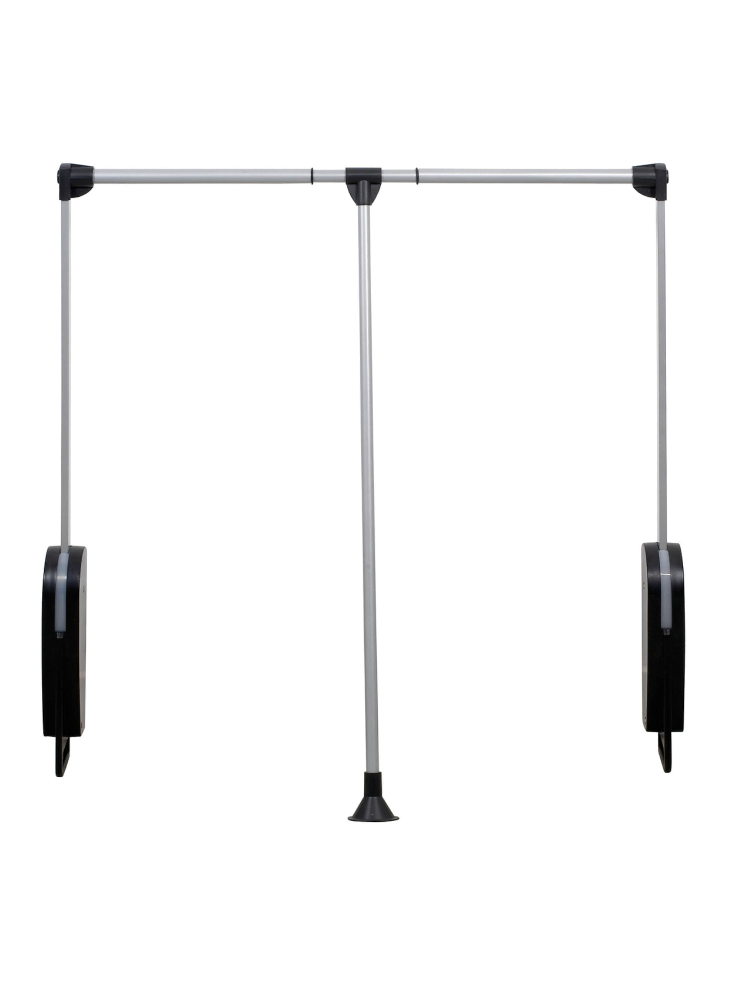 Wenko Garderobenlift in Silber: Vorderseite