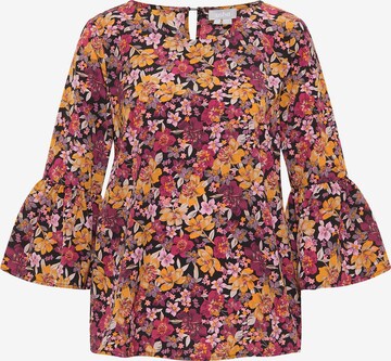 Usha Blouse in Zwart: voorkant