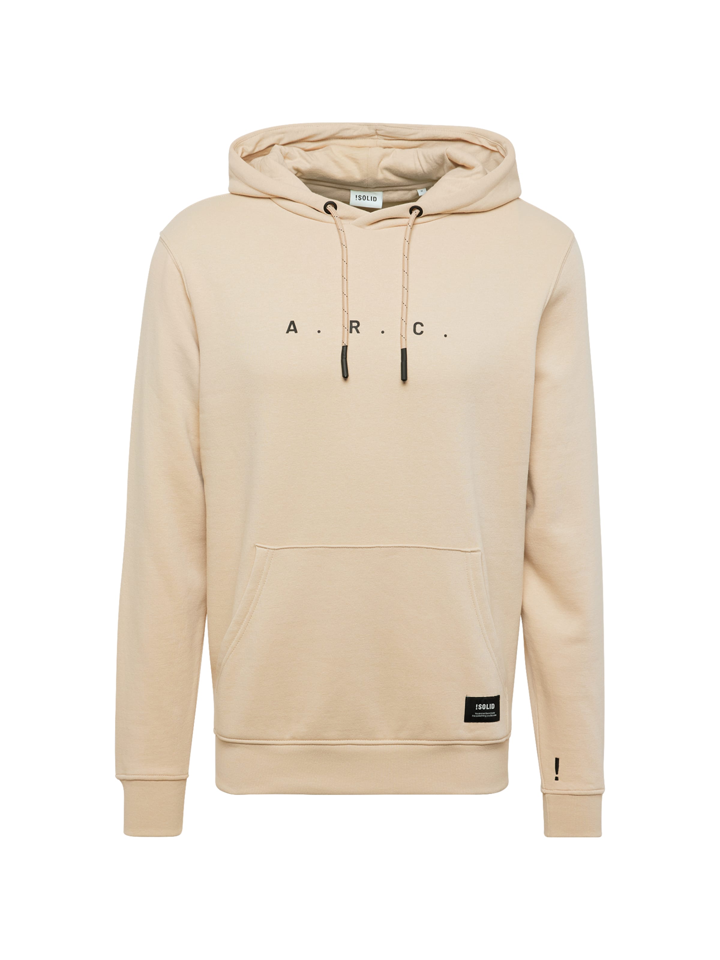 !Solid - Sweatshirt 'Darcio' em bege: frente