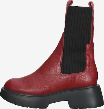 Wonders Chelsea boots in Rood