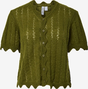 Giacchetta 'ADA' di PIECES in verde: frontale