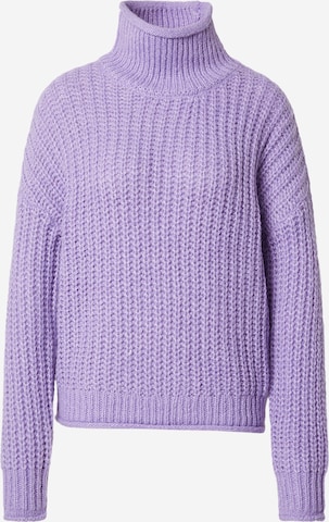 purpurinė QS Megztinis: priekis