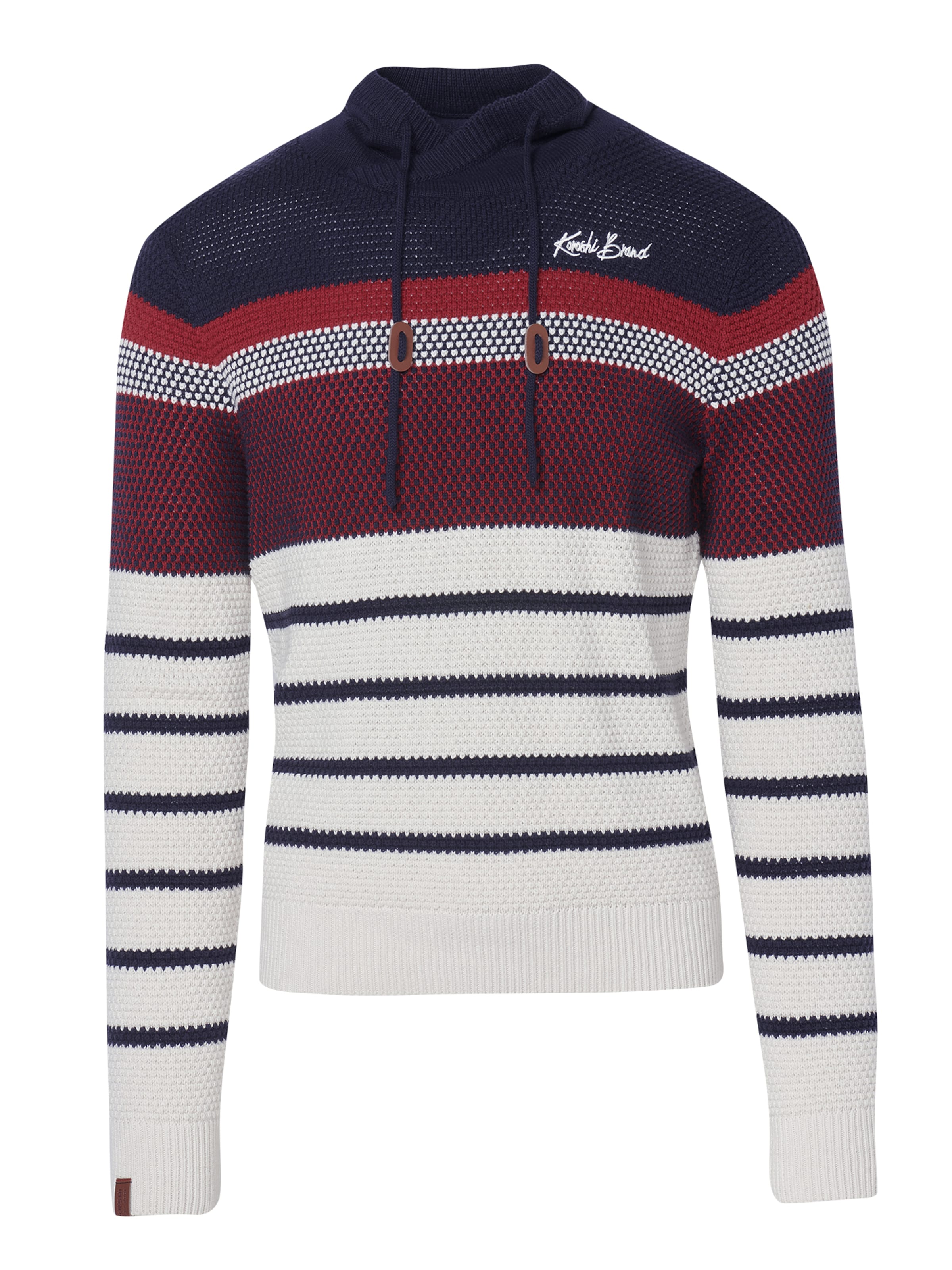 Pull-over KOROSHI en bleu : devant