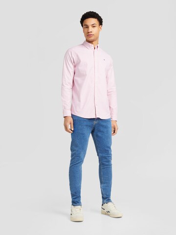 SCOTCH & SODA - Regular Fit Camisa 'Essential' em laranja