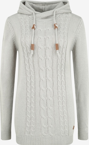 Oxmo Sweater 'Cable' in Grey: front