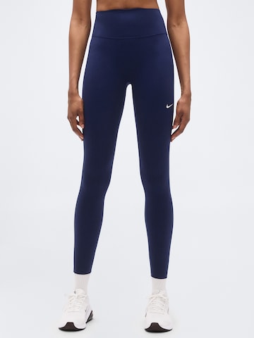 NIKE Skinny Παντελόνι φόρμας 'ONE' σε μπλε: μπροστά