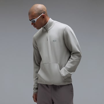 OAKLEY Αθλητική μπλούζα φούτερ 'EDGE FORCE' σε γκρι: μπροστά