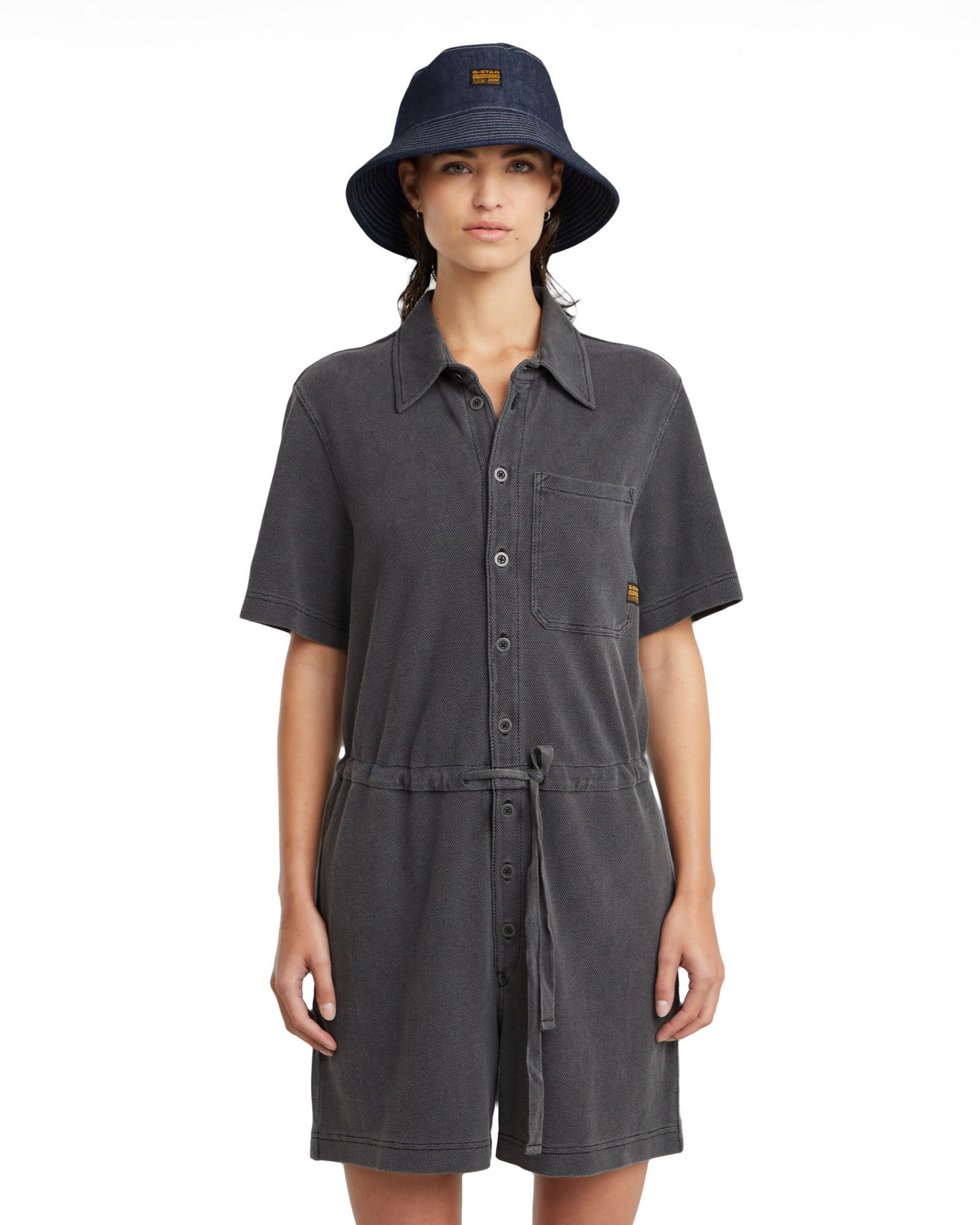 G-STAR Jumpsuit in Grey: front