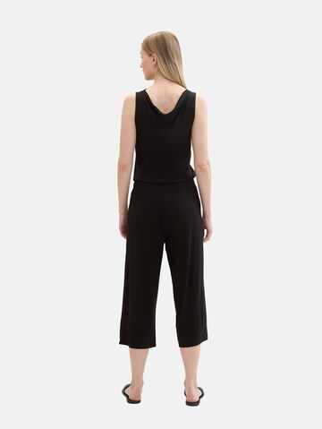 TOM TAILOR Jumpsuit in Schwarz