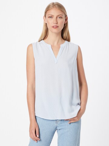 TOM TAILOR Bluse in Blau: front