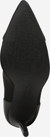 Karl Lagerfeld Škornji 'PANDORA' | črna barva