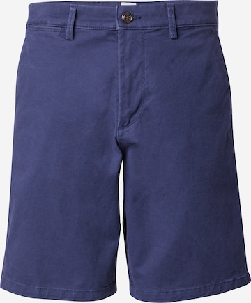 GAP - Calças chino 'ESSENTIAL' em azul: frente