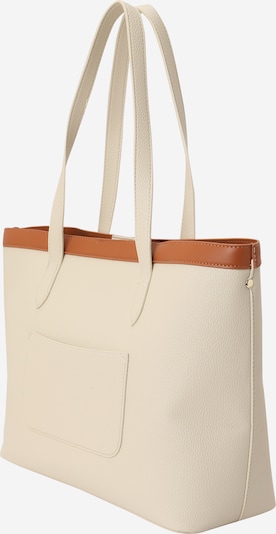 VALENTINO Ostoskassi 'NAOMI' värissä ecru / konjakki, Tuotenäkymä