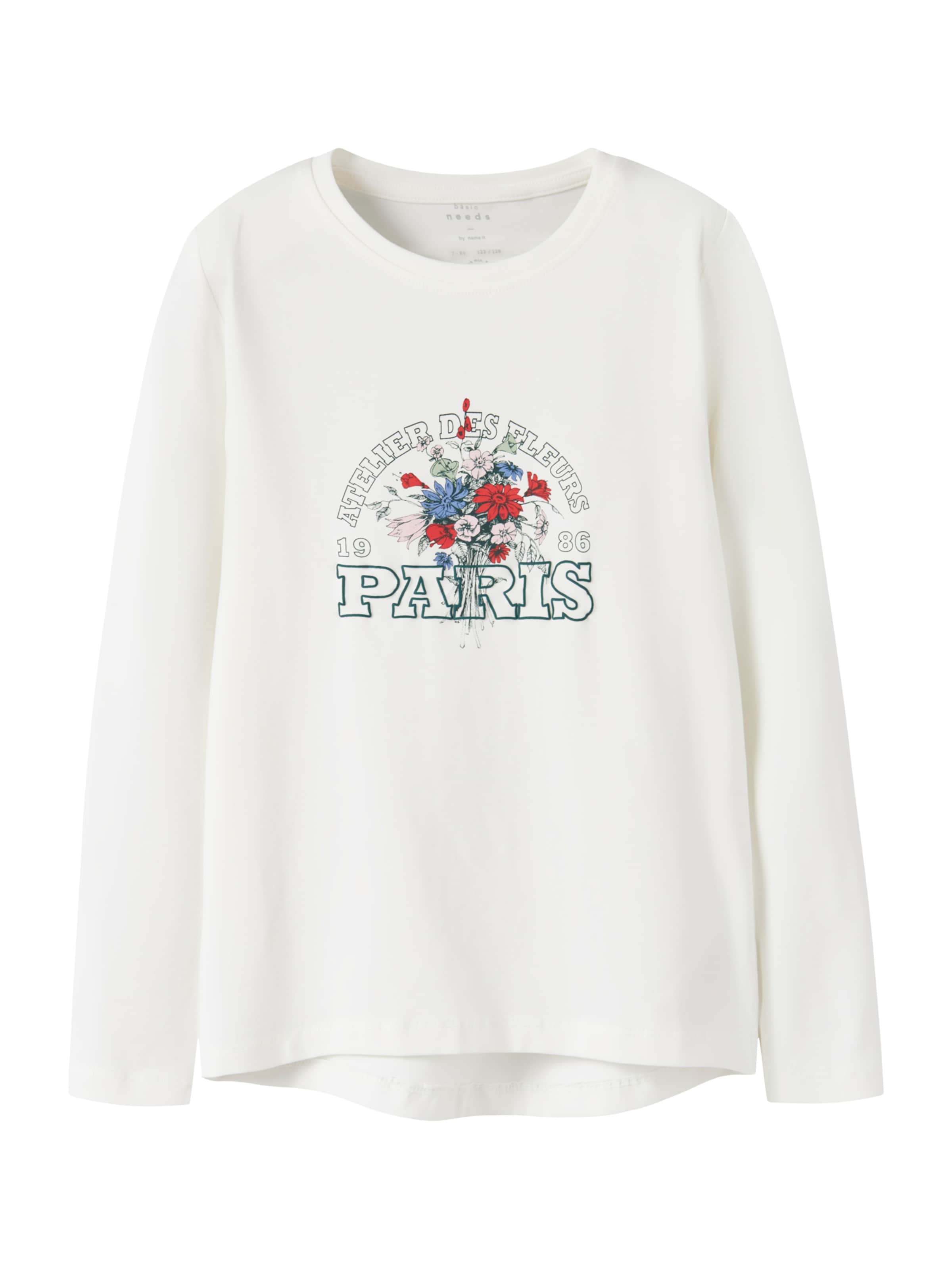 NAME IT Tričko 'NKFVIX' - Biela: predná strana