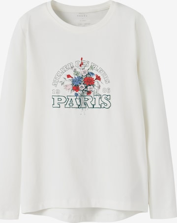 NAME IT Shirt 'NKFVIX' in Wit: voorkant