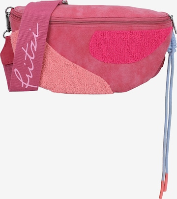 Sac à bandoulière 'Medium Limited Happy Flocked Jive' Fritzi aus Preußen en rose : devant