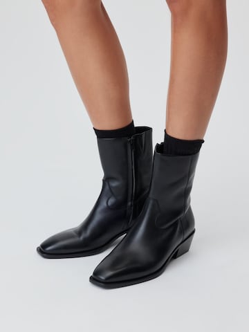 Bottines 'Carla' LeGer by Lena Gercke en noir : devant