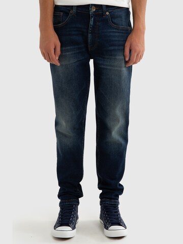 BIG STAR Tapered Jeans 'Noah' in Blau: Vorderseite