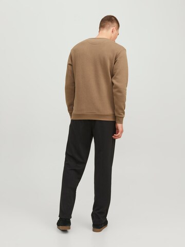 JACK & JONES Sweatshirt 'Bradley' in Brown