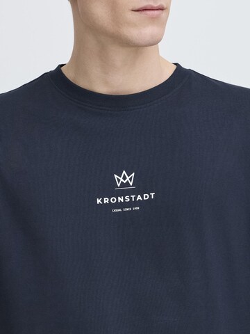 T-Shirt 'Mccarto' Kronstadt en bleu
