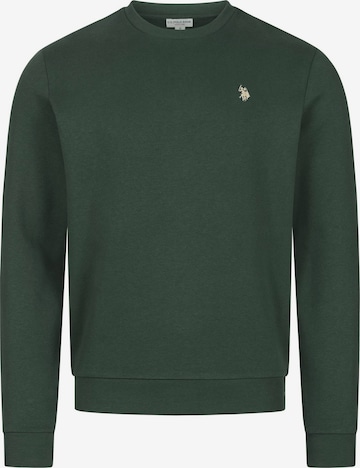U.S. POLO ASSN. Sweatshirt in Green: front
