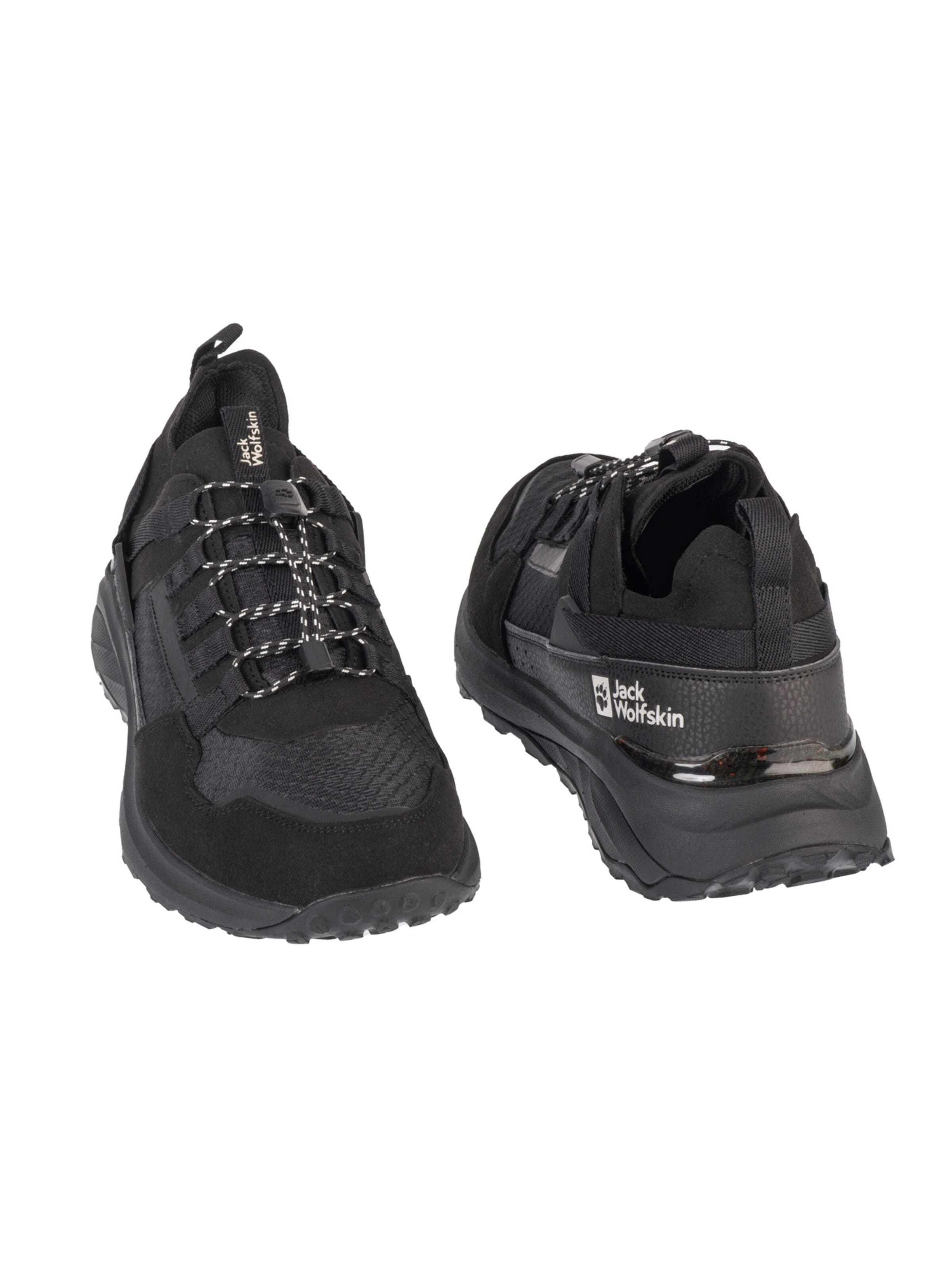 JACK WOLFSKIN Sneaker low 'Dromoventure Athletic' in Schwarz