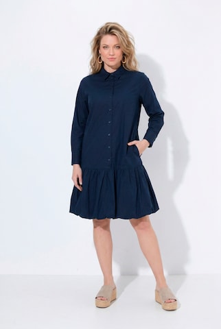 Ulla Popken Midikleid in Blau