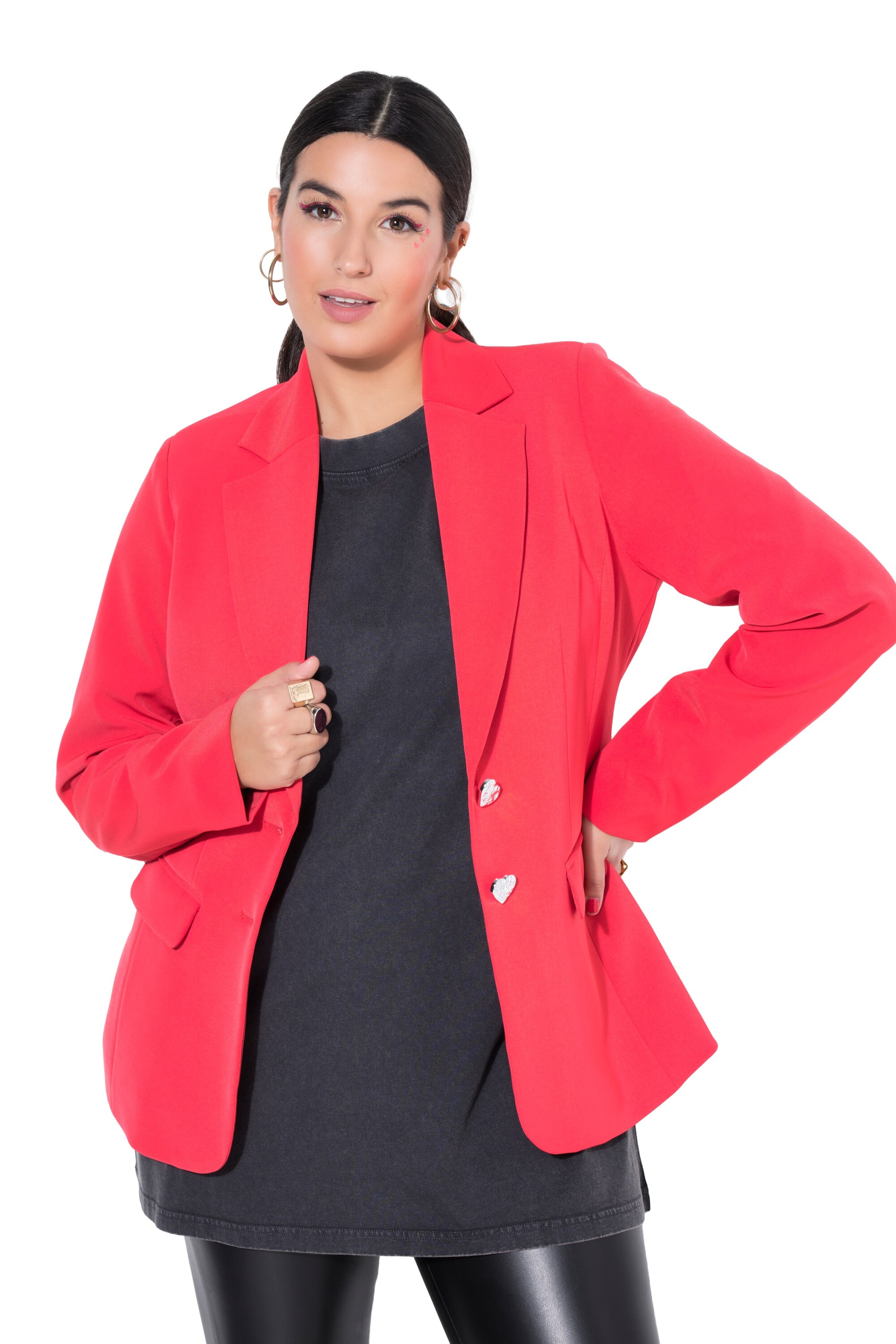 Studio Untold Blazer in Rot: Vorderseite