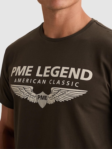 Maglietta 'T-shirt with PME Legend logo' di PME Legend in marrone