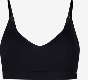 Bustino Reggiseno di Skiny in nero: frontale