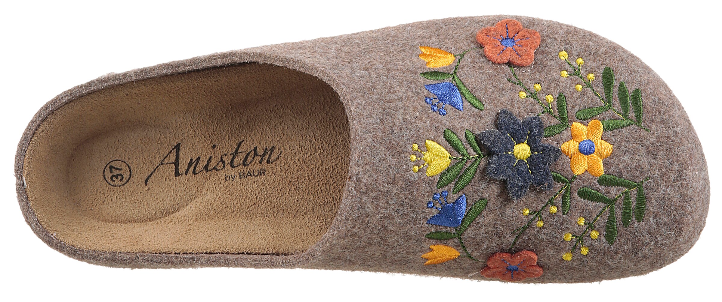 Aniston Slippers in Brown