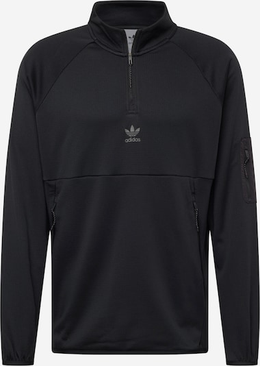 ADIDAS ORIGINALS Sweat-shirt en gris / noir, Vue avec produit