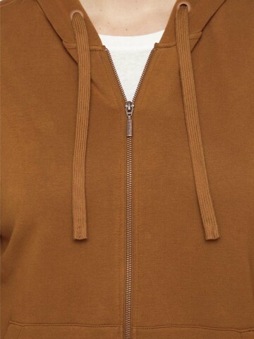 Tom Tailor Women + Sweat jacket in Brown