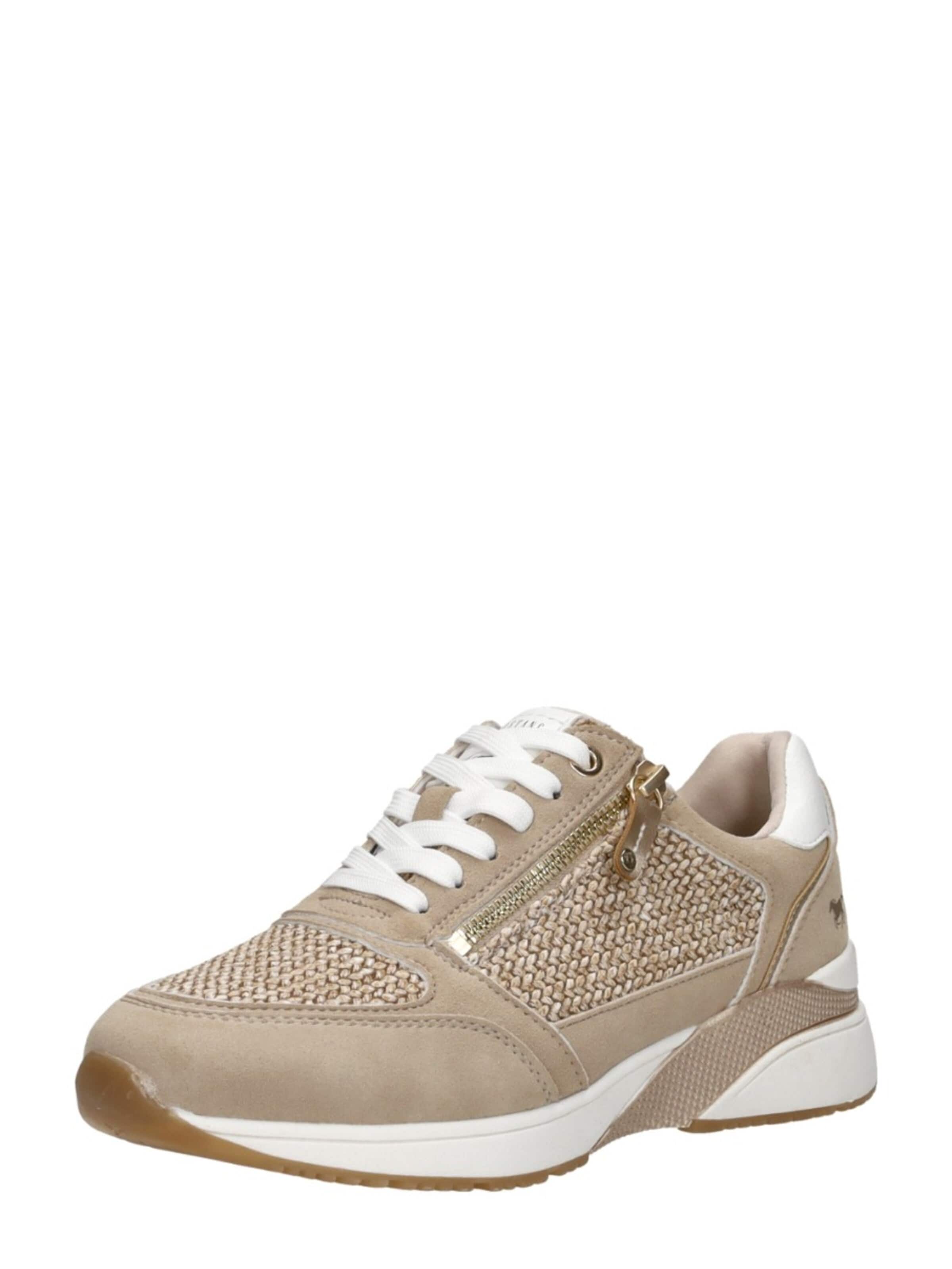 MUSTANG Sneakers laag 'Sneakers Laag' in Beige